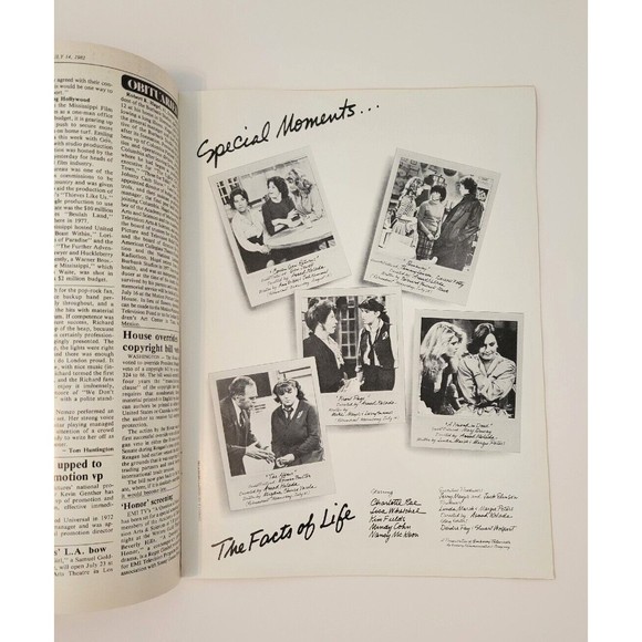 1982 JULY 14 THE HOLLYWOOD REPORTER MAGAZINE - Nice Front Cover - Porky's & More - Picture 4 of 6